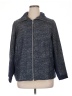 Cj Banks Chevron-herringbone Blue Jacket Size 1X - photo 1