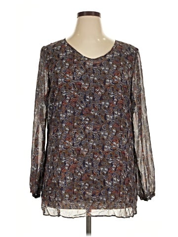 CAbi Long Sleeve Blouse (view 1)