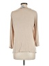 North Style Tan Long Sleeve Blouse Size M - photo 2