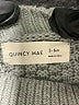 QUINCY MAE Gray Pullover Sweater Size 3-6 mo - photo 3
