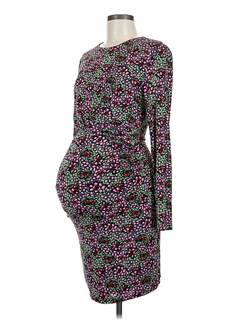 Pre-owned H&m Mama Cocktail Dress In Purple