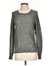 Ann Taylor Metallic Silver Pullover Sweater Size S - photo 1
