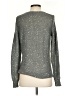 Ann Taylor Metallic Silver Pullover Sweater Size S - photo 2