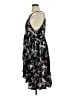 Torrid 100% Rayon Tropical Black Cocktail Dress Size 1X Plus (1) - photo 5
