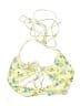 Romwe Floral Yellow Swimsuit Top Size XS - photo 2