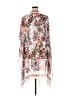 Unbranded 100% Polyester Pink White Kimono Size 2X - photo 2