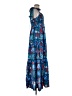 Printfresh Paisley Blue Casual Dress Size M - photo 4