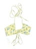 Romwe Floral Yellow Swimsuit Top Size XS - photo 1