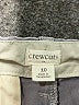 Crewcuts Outlet Solid Gray Khaki Shorts Size 10 - photo 3
