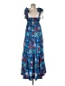 Printfresh Paisley Blue Casual Dress Size M - photo 2