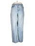 Old Navy Stripes Blue Jeans Size 12 - photo 1