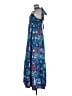 Printfresh Paisley Blue Casual Dress Size M - photo 5
