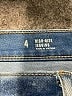 Unbranded Stripes Blue Jeans Size 4 - photo 7