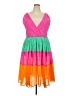 Assorted Brands Color Block Pink Cocktail Dress Size XXL - photo 1