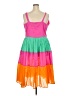 Assorted Brands Color Block Pink Cocktail Dress Size XXL - photo 2