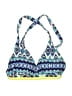 Jessica Simpson Print Blue Swimsuit Top Size S - photo 1