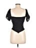 Reformation Black Short Sleeve Top Size 6 - photo 2