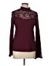Belldini Burgundy Long Sleeve Blouse Size L - photo 1