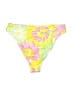 Shade & Shore Floral Yellow Swimsuit Bottoms Size M - photo 2
