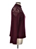 Belldini Burgundy Long Sleeve Blouse Size L - photo 4