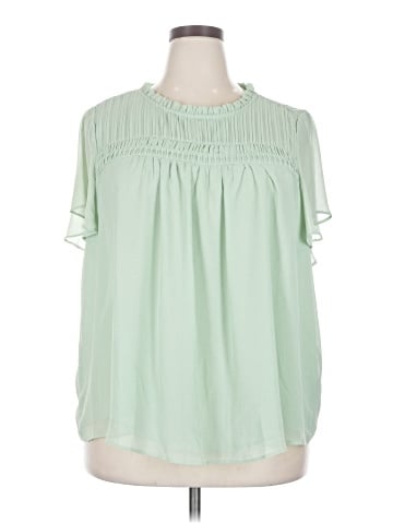 Torrid Short Sleeve Blouse (view 1)