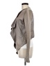 Unbranded 100% Leather Gray Jacket Size M - photo 5