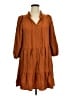 Calvin Klein Brown Casual Dress Size 14 - photo 1