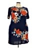 Assorted Brands Tropical Blue Casual Dress Size XXL - photo 1