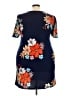 Assorted Brands Tropical Blue Casual Dress Size XXL - photo 2