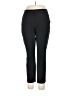 White House Black Market Solid Black Active Pants Size 12 - photo 1