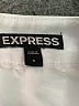Express 100% Polyester Stripes Black Casual Skirt Size 6 - photo 4