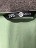 Zara 100% Polyester Green Long Sleeve Blouse Size L - photo 7