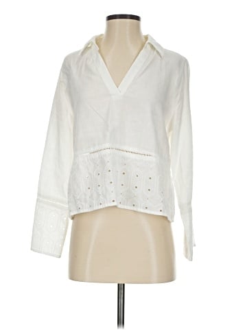 Martha Stewart Long Sleeve Blouse (view 1)