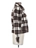 Gap 100% Polyester Plaid Ivory Coat Size XS - photo 4