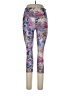 Athleta Print Purple Yoga Pants Size L - photo 1
