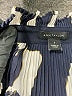 Ann Taylor 100% Polyester Gray Long Sleeve Blouse Size S - photo 7