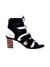 Loeffler Randall 100% Leather Black Sandals Size 9 - photo 1
