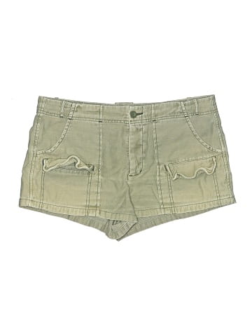 Free People Khaki Shorts (view 1)