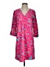 Lilly Pulitzer 100% Polyester Paisley Pink Casual Dress Size S - photo 1