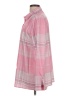 Unbranded Plaid Pink Long Sleeve Button-Down Shirt Size L - photo 5