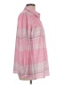 Unbranded Plaid Pink Long Sleeve Button-Down Shirt Size L - photo 4