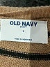 Old Navy Stripes Brown Tan Pullover Sweater Size L - photo 7