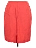 Halogen Solid Red Casual Skirt Size 6 - photo 2
