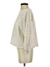 Time and Tru 100% Cotton Animal Print Ivory Pullover Sweater Size S - photo 5
