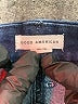 Good American Chevron-herringbone Blue Jeans Size 14 - photo 7