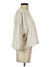 Time and Tru 100% Cotton Animal Print Ivory Pullover Sweater Size S - photo 4