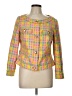 Lilly Pulitzer 100% Polyester Tweed Yellow Jacket Size L - photo 1