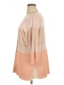 Lafayette 148 New York Color Block Tan Pullover Sweater Size 1X - photo 5