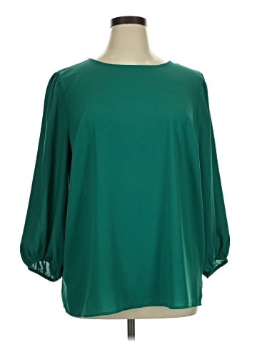 Ann Taylor LOFT 3/4 Sleeve Blouse (view 1)