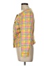 Lilly Pulitzer 100% Polyester Tweed Yellow Jacket Size L - photo 5
